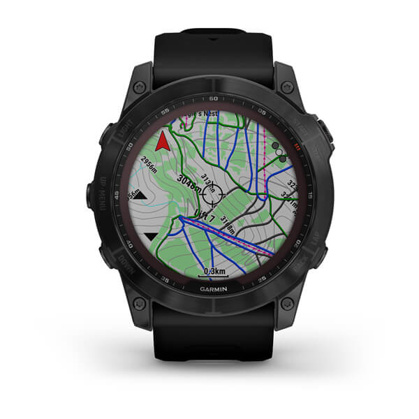 Часы Fenix 7X Sapphire Solar Titanium (Black)